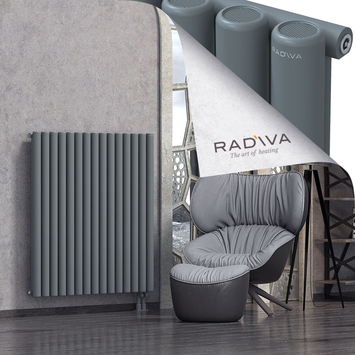 Mati Aluminium Radiator 1200x1106 Anthracite - Thumbnail