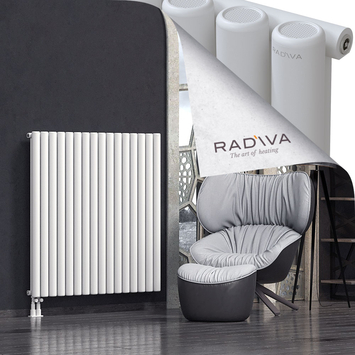 Mati Aluminium Radiator 1200x1180 White - Thumbnail