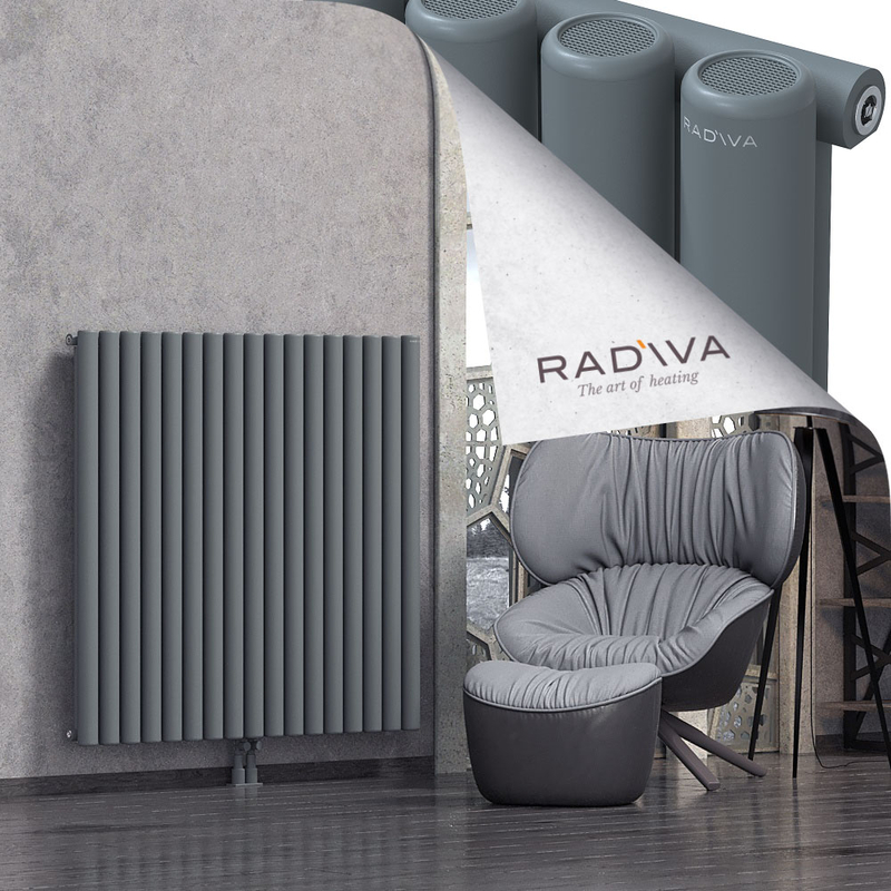 Mati Aluminium Radiator 1200x1254 Anthracite