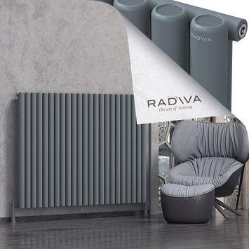 Mati Aluminium Radiator 1200x1698 Anthracite - Thumbnail