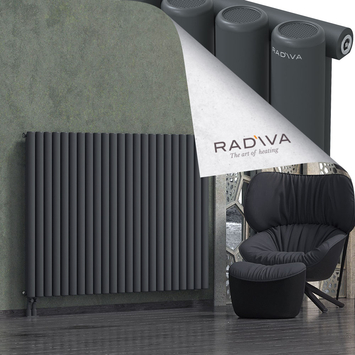 Mati Aluminium Radiator 1200x1698 Dark Anthracite - Thumbnail