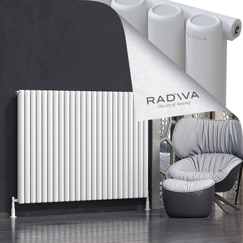 Mati Aluminium Radiator 1200x1772 White - Thumbnail