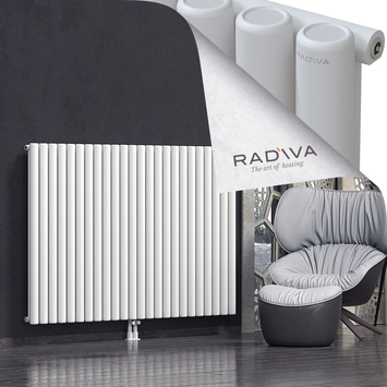 Mati Aluminium Radiator 1200x1772 White - Thumbnail