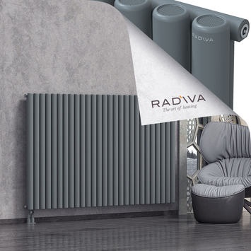 Mati Aluminium Radiator 1200x1994 Anthracite - Thumbnail