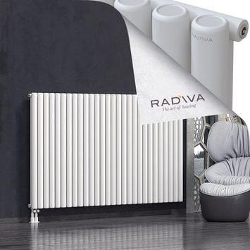 Mati Aluminium Radiator 1200x2068 White - Thumbnail