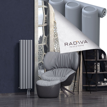 Mati Aluminium Radiator 1200x366 Grey - Thumbnail