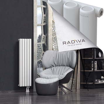 Mati Aluminium Radiator 1200x366 White - Thumbnail