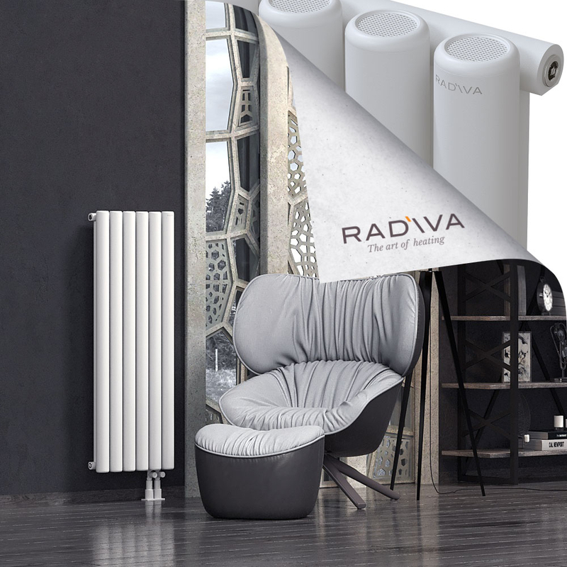 Mati Aluminium Radiator 1200x440 White