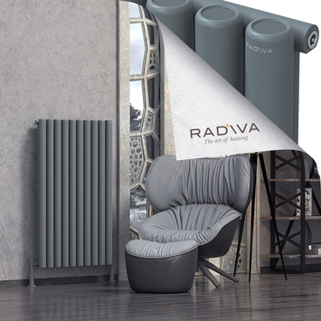 Mati Aluminium Radiator 1200x736 Anthracite - Thumbnail