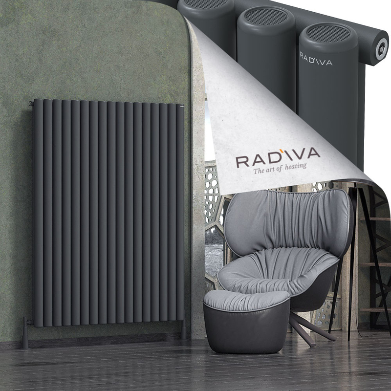 Mati Aluminium Radiator 1500x1254 Dark Anthracite