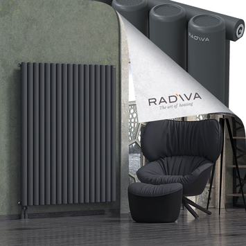 Mati Aluminium Radiator 1500x1254 Dark Anthracite - Thumbnail