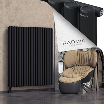 Mati Aluminium Radiator 1500x1402 Black - Thumbnail