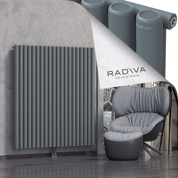 Mati Aluminium Radiator 1500x1476 Anthracite - Thumbnail