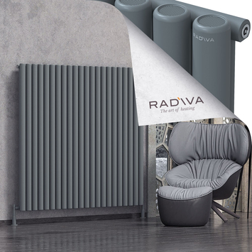 Mati Aluminium Radiator 1500x1624 Anthracite - Thumbnail