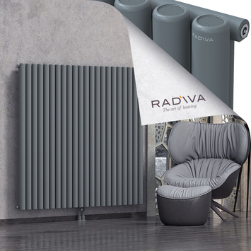 Mati Aluminium Radiator 1500x1624 Anthracite - Thumbnail