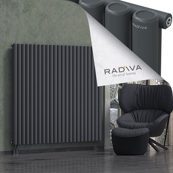 Mati Aluminium Radiator 1500x1698 Dark Anthracite - Thumbnail