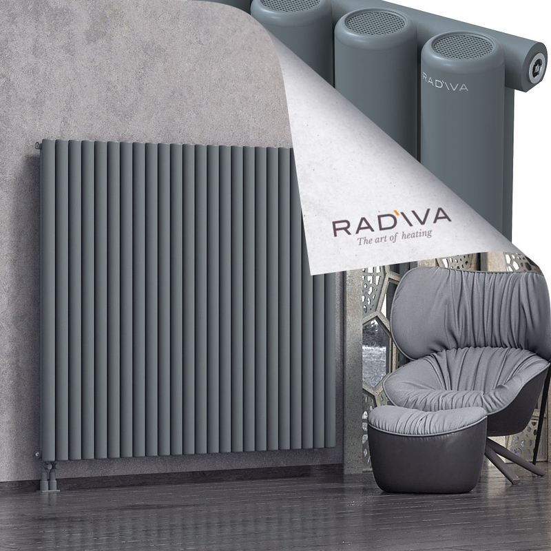 Mati Aluminium Radiator 1500x1772 Anthracite