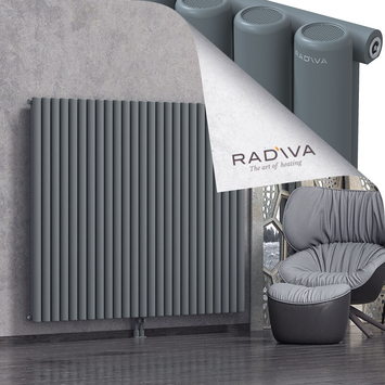 Mati Aluminium Radiator 1500x1846 Anthracite - Thumbnail