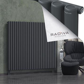 Mati Aluminium Radiator 1500x1920 Dark Anthracite - Thumbnail