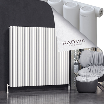 Mati Aluminium Radiator 1500x1920 White - Thumbnail