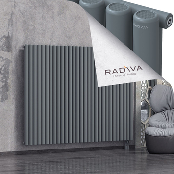 Mati Aluminium Radiator 1500x2142 Anthracite - Thumbnail