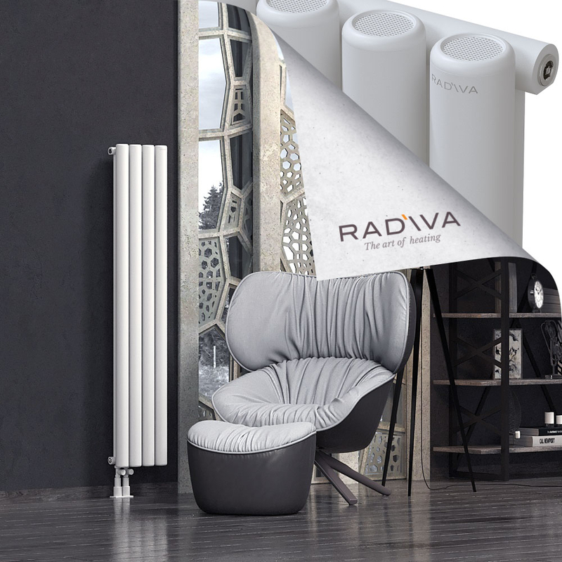 Mati Aluminium Radiator 1500x292 White