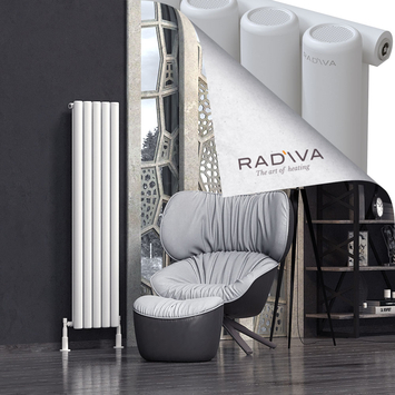 Mati Aluminium Radiator 1500x366 White - Thumbnail