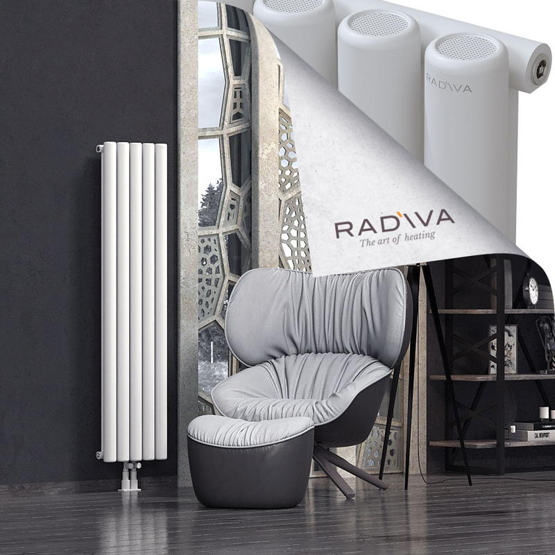 Mati Aluminium Radiator 1500x366 White