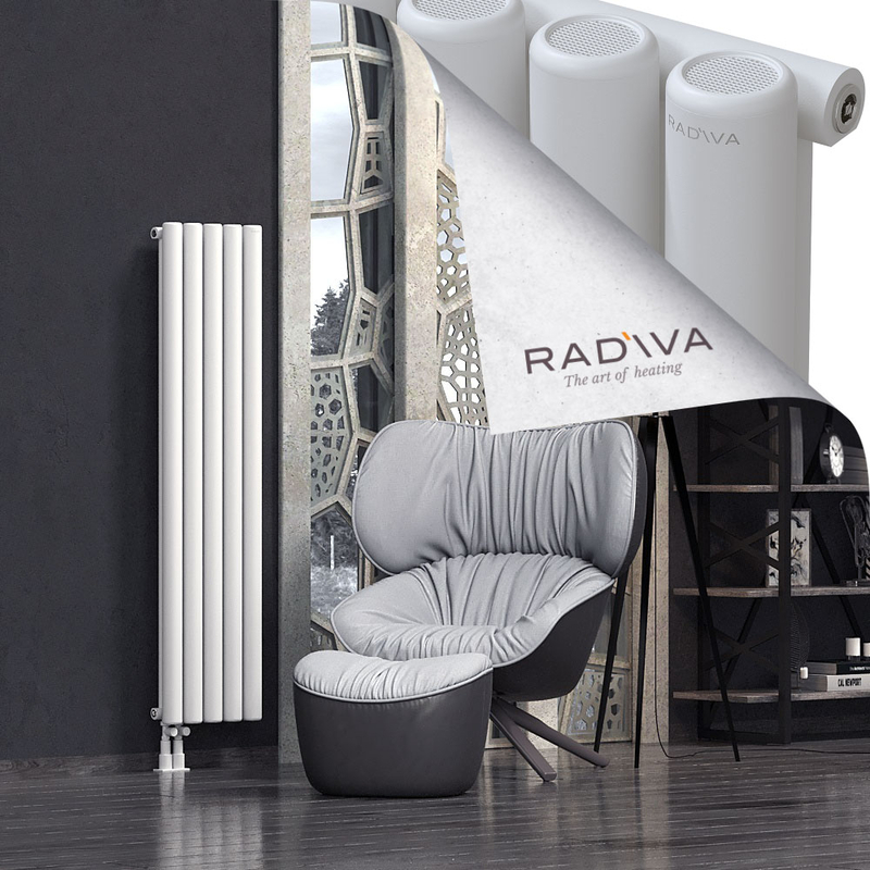 Mati Aluminium Radiator 1500x366 White