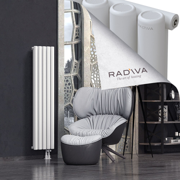 Mati Aluminium Radiator 1500x366 White - Thumbnail