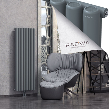 Mati Aluminium Radiator 1500x588 Anthracite - Thumbnail