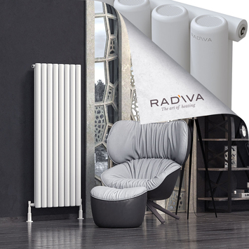 Mati Aluminium Radiator 1500x588 White - Thumbnail