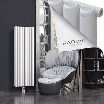 Mati Aluminium Radiator 1500x588 White - Thumbnail