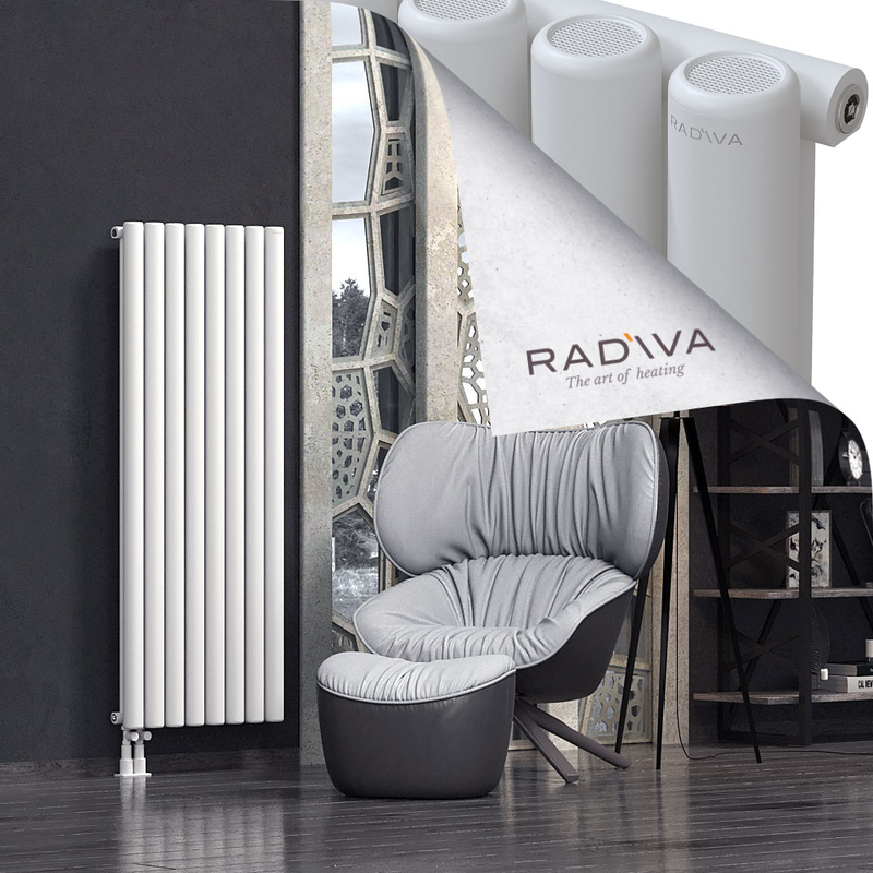 Mati Aluminium Radiator 1500x588 White