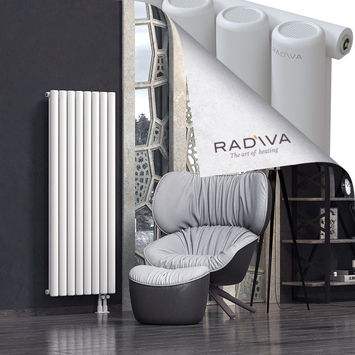 Mati Aluminium Radiator 1500x588 White - Thumbnail