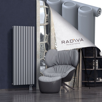 Mati Aluminium Radiator 1500x662 Grey - Thumbnail