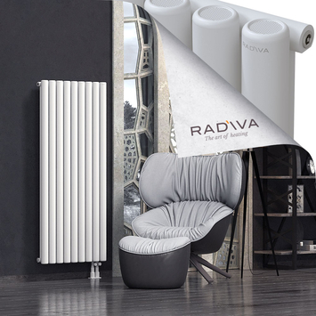 Mati Aluminium Radiator 1500x662 White - Thumbnail