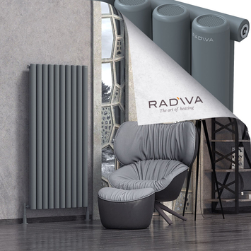 Mati Aluminium Radiator 1500x736 Anthracite - Thumbnail