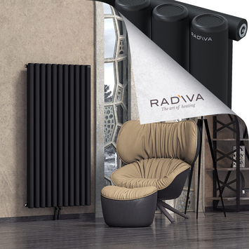 Mati Aluminium Radiator 1500x810 Black - Thumbnail