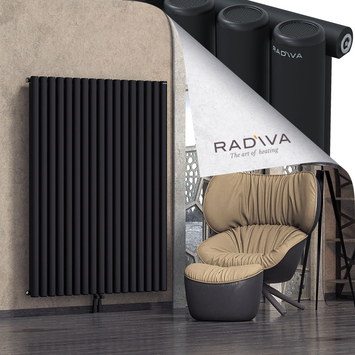 Mati Aluminium Radiator 1600x1254 Black - Thumbnail