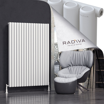 Mati Aluminium Radiator 1600x1254 White - Thumbnail