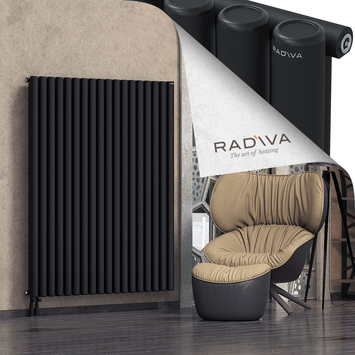 Mati Aluminium Radiator 1600x1328 Black - Thumbnail