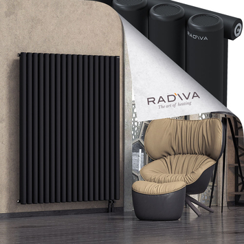 Mati Aluminium Radiator 1600x1328 Black - Thumbnail