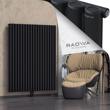 Mati Aluminium Radiator 1600x1402 Black - Thumbnail