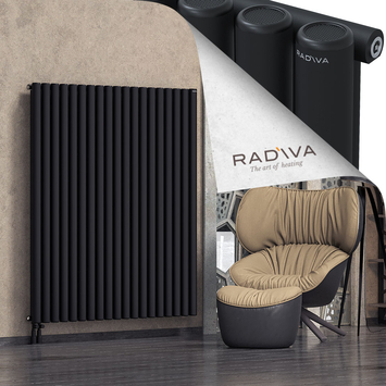 Mati Aluminium Radiator 1600x1402 Black - Thumbnail