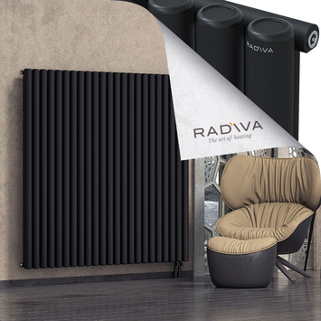 Mati Aluminium Radiator 1600x1698 Black - Thumbnail