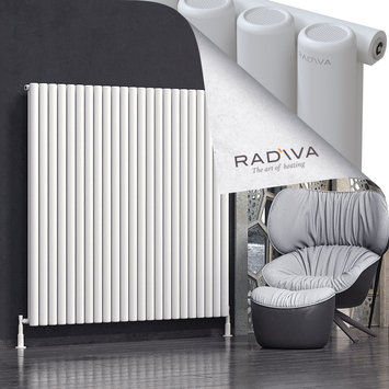 Mati Aluminium Radiator 1600x1698 White - Thumbnail