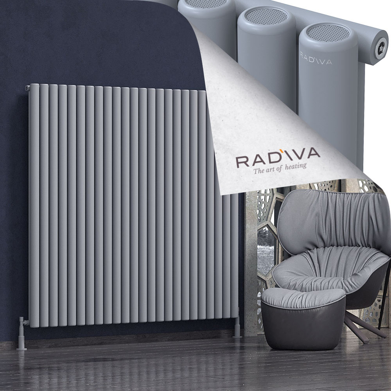 Mati Aluminium Radiator 1600x1772 Grey