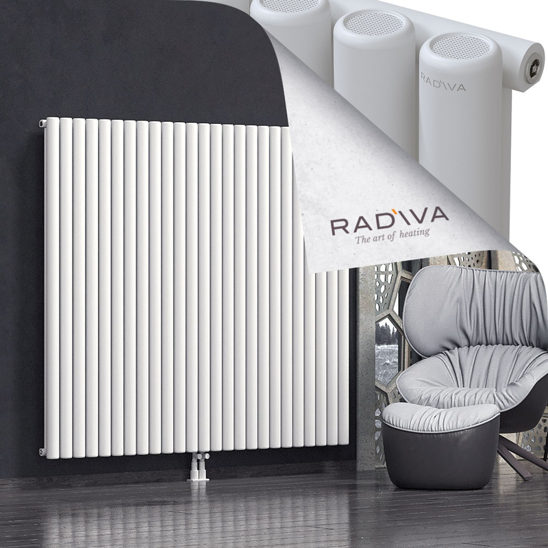 Mati Aluminium Radiator 1600x1846 White