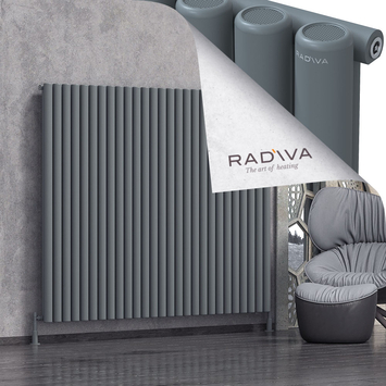 Mati Aluminium Radiator 1600x1994 Anthracite - Thumbnail